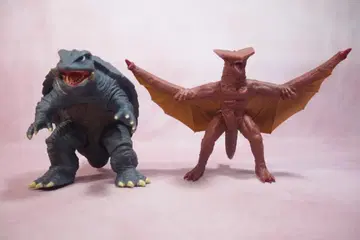 무비 몬스터 시리즈 가메라 + 가이오스 1995 소프트 비닐