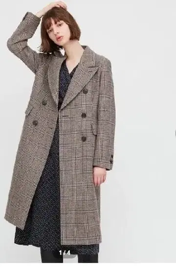 UNIQLO 체스터 코트 INES DE LA FRESSANGE PARIS