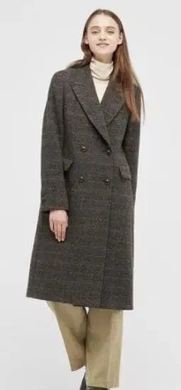 UNIQLO 체스터 코트 INES DE LA FRESSANGE PARIS