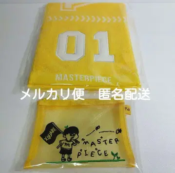 INI 기무라 마사야 머플러 타월 + 메쉬 파우치