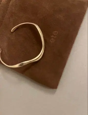 ete 심플 골드 뱅글