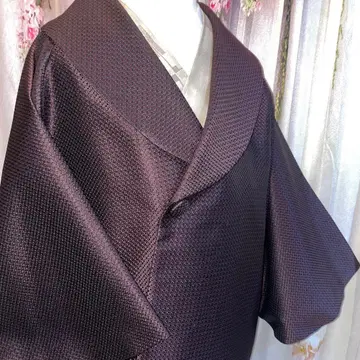 다크 퍼플 일본 의류 코트 단품 헤치마 카라형
