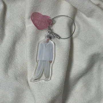 우에무라 켄신 아크릴 키링 wejustdon'tcare