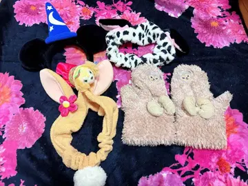 디즈니 헤어밴드 미키 머리띠 셰리메이 장갑 5세트