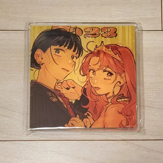 신경쓰이는 사람이 남자가 아니었다 아크릴스탠드 굿즈 백합 만화책 특전