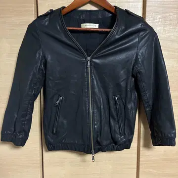 alternative version WR 라무 가죽 자켓 지퍼