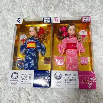 [ 새상품 ] 도쿄 2020 올림픽 리카짱 인형 타카라토미 엠블럼