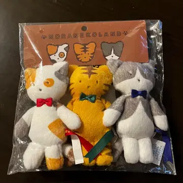 새상품 산리오 고양이 모임 노라네코랜드 마스코트 홀더