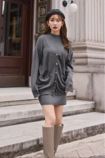 Clemence Knit Dress Set