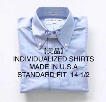 [ 새상품급 ] INDIVIDUALIZED SHIRTS 14 1/2