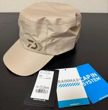 DAIWA 다이와 워크캡 레인맥스 투습방수 가공 미사용 새상품 모카