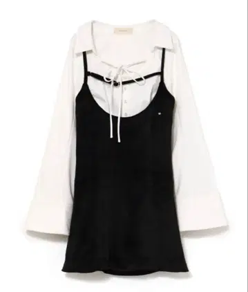 andmary Betty velour mini dress black