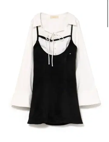 andmary Betty velour mini dress black