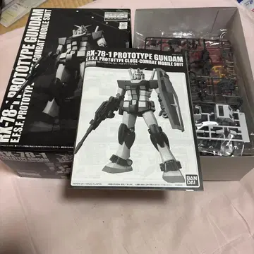 MG RX-78-1 프로토타입 건담 프리미엄 반다이