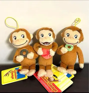 호기심 많은 조지 봉제 인형 마스코트