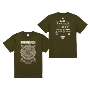 BRAHMAN 진미래제 T셔츠 L사이즈 OLIVE