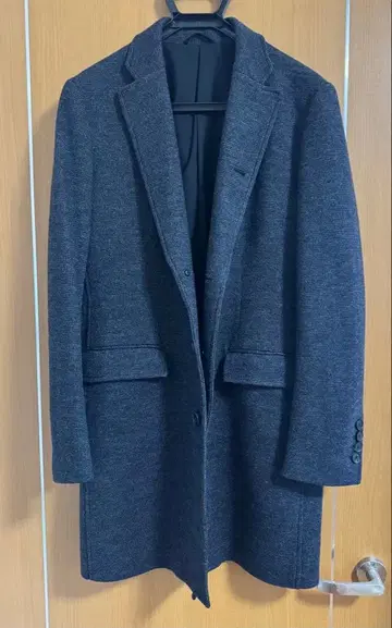 [ 새상품급 ] 조셉옴므 체스터 코트 그레이 48 ( L ) 차콜 그레이