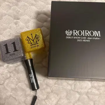 ROIROM 2025 응원봉 실버 골드