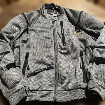 ROUGH ROAD 라프&로드 바이크 라이더 자켓 그레이 M 사이즈