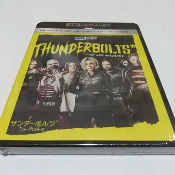 [썬더볼츠* ('25미국) ] 정품 케이스 + 4KUHD 디스크
