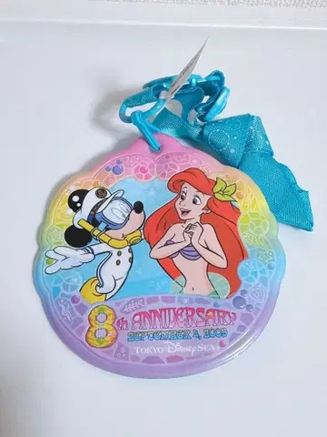 도쿄 디즈니 씨 8주년 티켓 홀더 아리엘