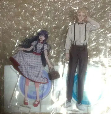 향기로운 꽃은 늠름하게 피다 카오루코 린타로 복권 아크릴 스탠드 세트