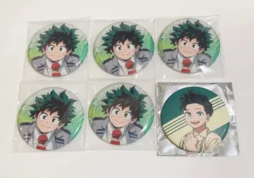 히로아카 글리터 캔뱃지 아메리칸 레트로 캔뱃지 미도리야 이즈쿠