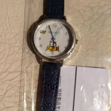 산리오 키티 시계 네이비 컬러