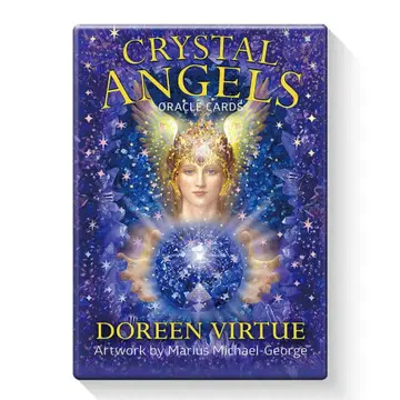 미개봉 새상품 크리스탈 엔젤 오라클 카드 일본어 설명서 포함 도린 버츄