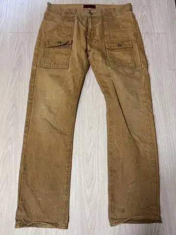 Johnbull 워크 팬츠 베이지