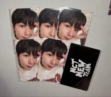 NCT NEW TEAM 료 료 뮤직카드 트레이딩 카드