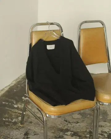 todayful Uneck Soft Knit 블랙