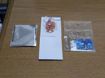 2종 세트 사무라이 트루퍼 장면 사진 아크릴 스탠드 키링 슈