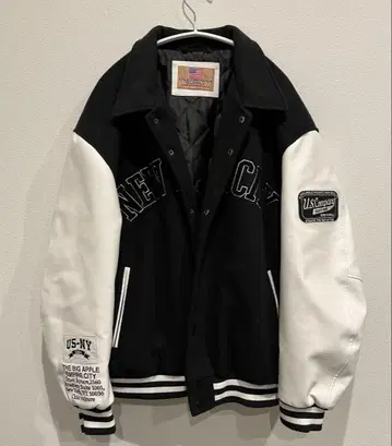 US.COMPANY SUPPLY 바시티 자켓 NEW YORK CITY