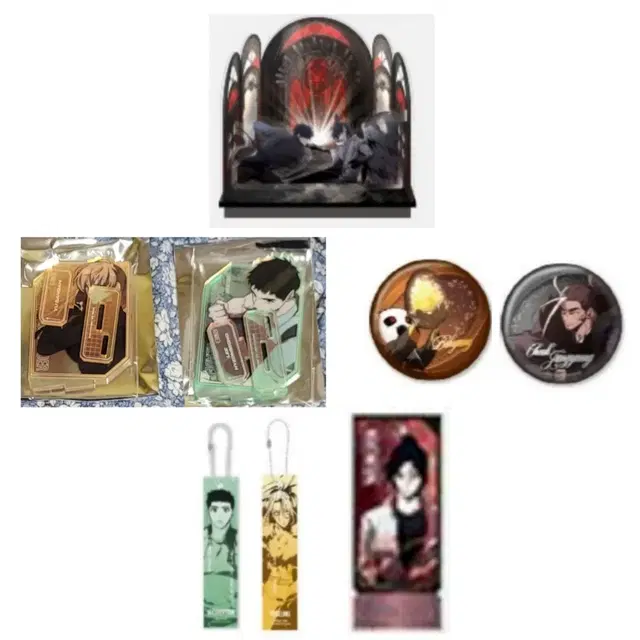 전지적 독자 시점 전독시 디오라마+아크릴 스탠드+캔뱃지+명언 키링+특전