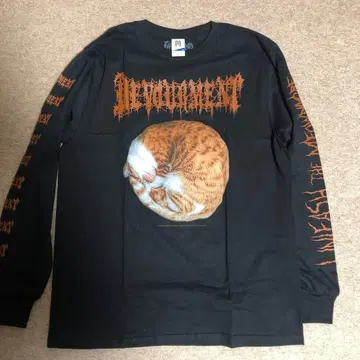 Devourment 브루탈 데스 메탈 데스 긴팔 L 사이즈