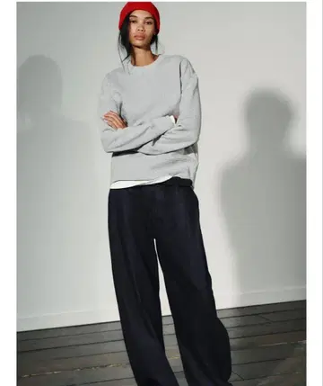 ZARA 2025년 콤비네이션 러쉬지 스웨트 셔츠