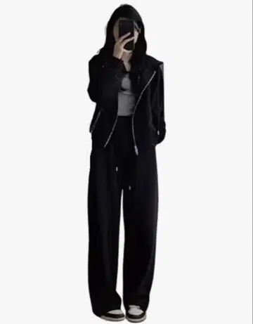 블랙 상하의 셋업 M/L/XL