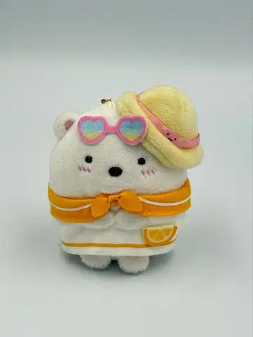 스미코구라시 펭귄 후르츠 바케이션 매달리는 봉제 인형 시로쿠마