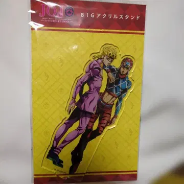 죠죠의 기묘한 모험 미사용 죠르노와 미스타 BIG 아크릴 스탠드 제5부