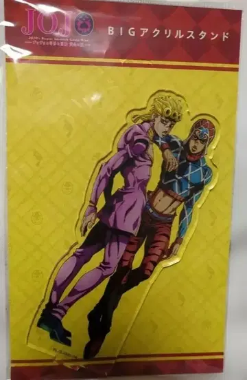 죠죠의 기묘한 모험 미사용 죠르노와 미스타 BIG 아크릴 스탠드 제5부