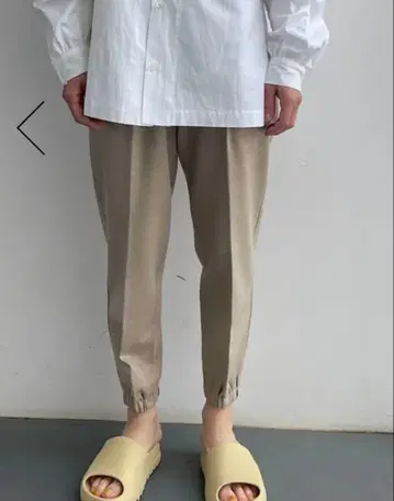 FLISTFIA 조거 팬츠 파우더 베이지 사이즈 2