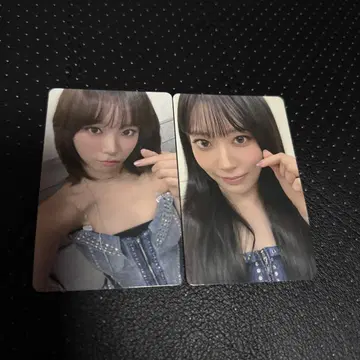 LESSERAFIM 채원/사쿠라 FC 혜택 트레이딩 카드 도쿄돔