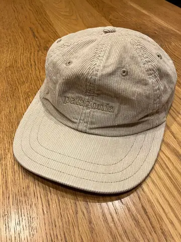 patagonia 코듀로이 캡 베이지