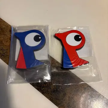 파만 배지 1호 2호 러버 마그넷