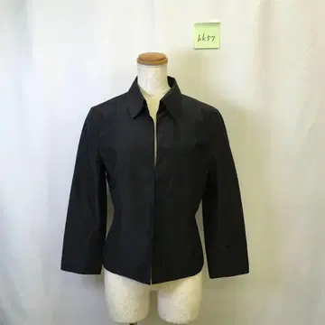 kk57 [ M ] 22 OCTOBRE 노카라 자켓 피크 라펠 7부 소매
