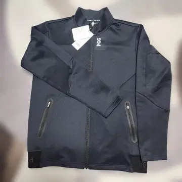 PGG 블랙 풀 지퍼 자켓