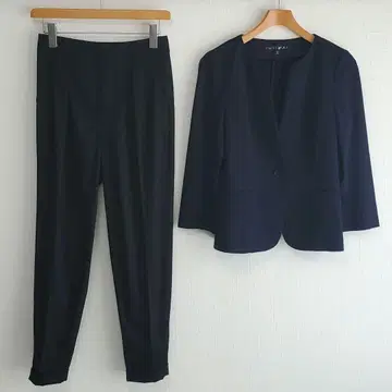 인디비 x 언타이틀 여성용 포멀 자켓 팬츠