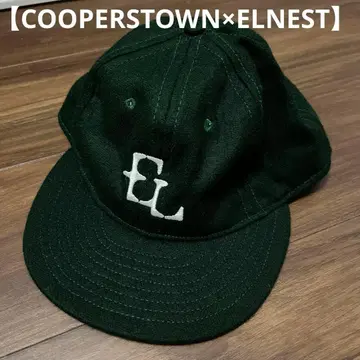 [ COOPERSTOWN x ELNEST ] 울 캡 USA 제조