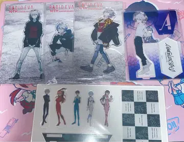 에반게리온 나기사 카오루 아크릴 스탠드 묶음 판매 세트 RADIO EVA